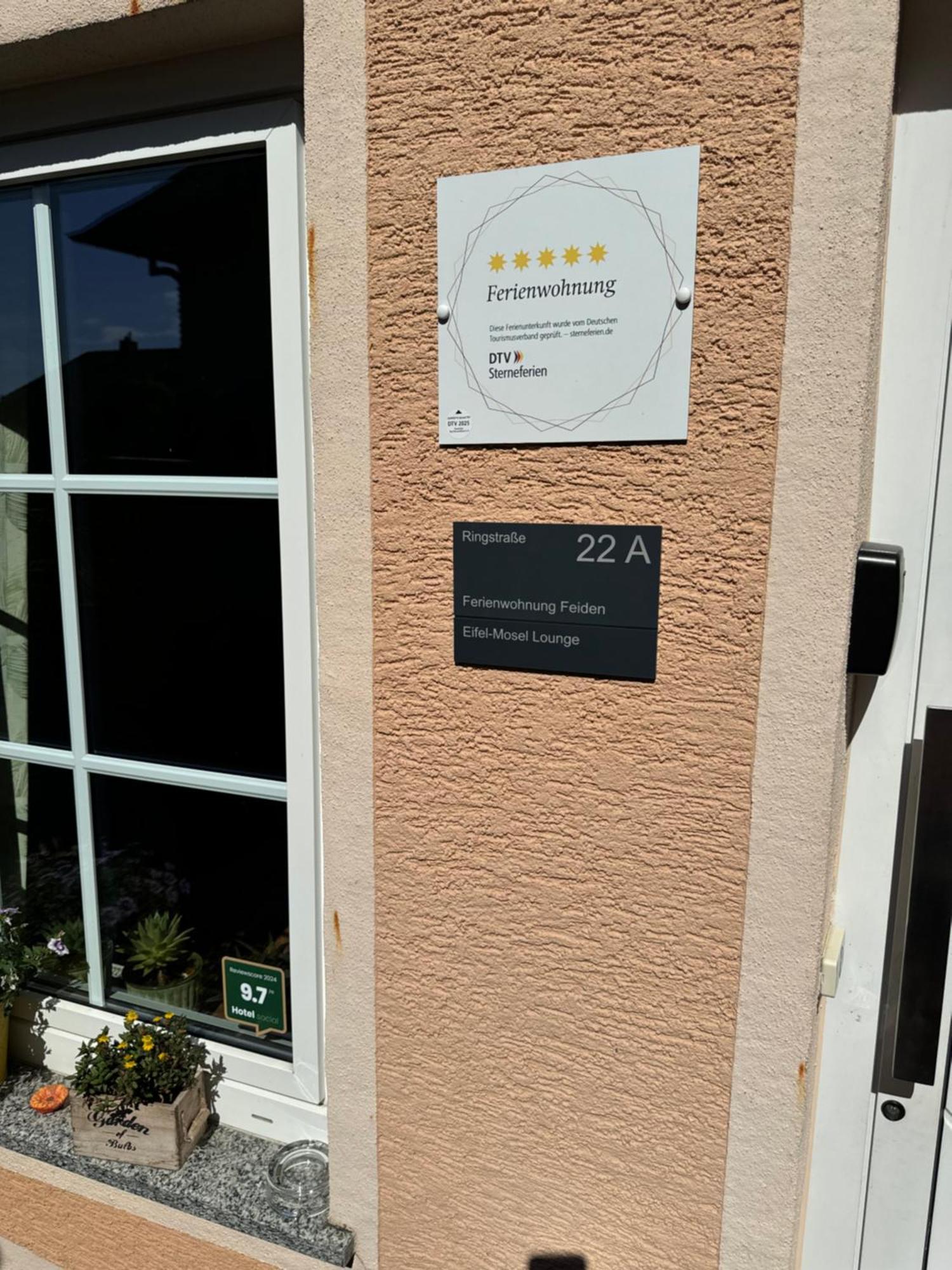 Ferienwohnung Feiden Eifel-Mosel Lounge Greimersburg Eksteriør bilde